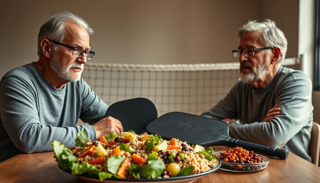 aging athletes pickleball nutrition needs