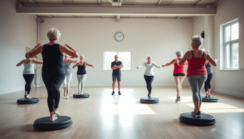 balance training for senior athletes