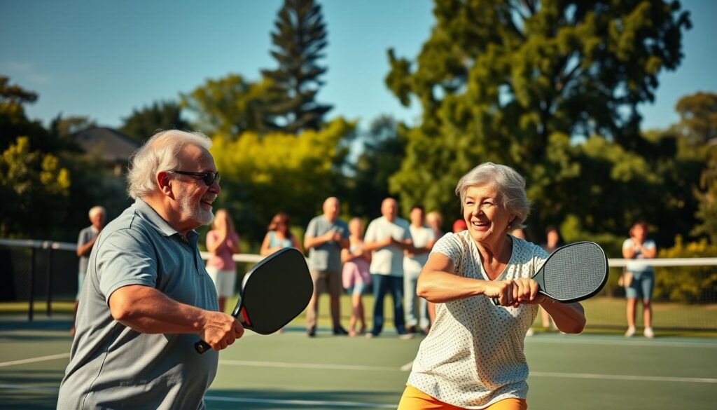 health benefits of pickleball for aging seniors