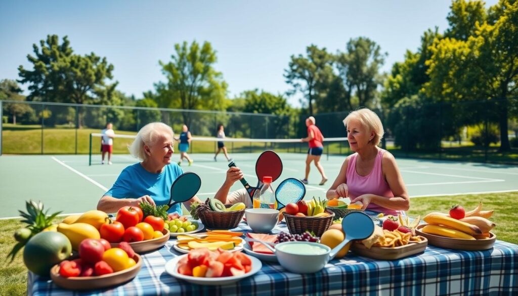 nutrition importance for senior pickleball players