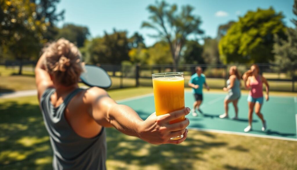 nutrition in pickleball