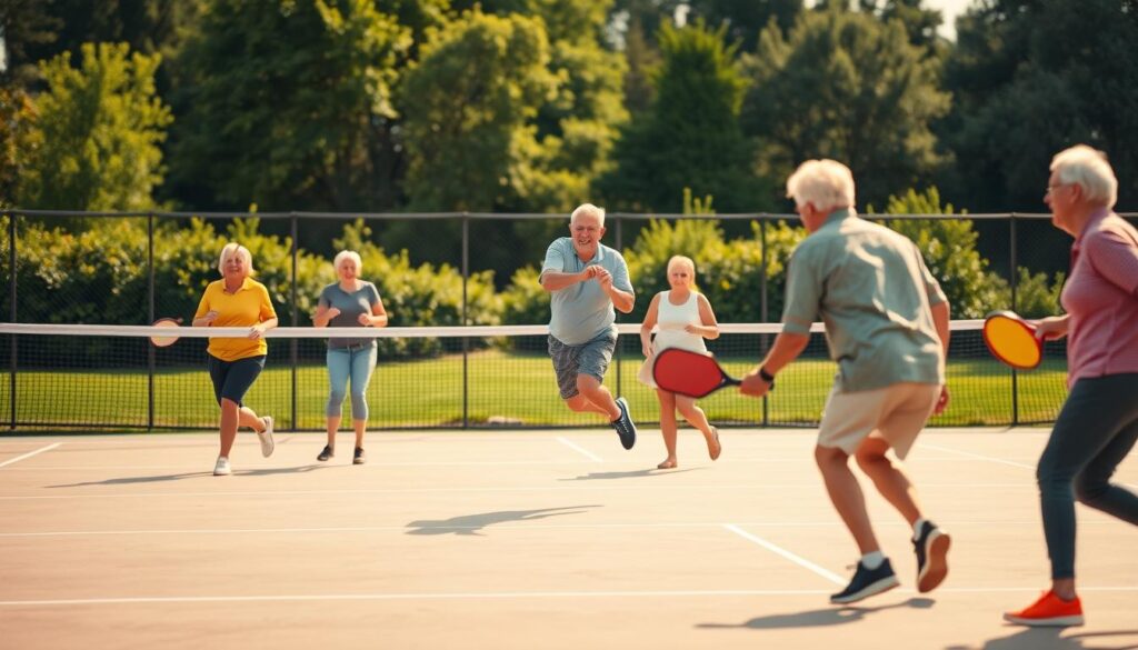 physical benefits pickleball
