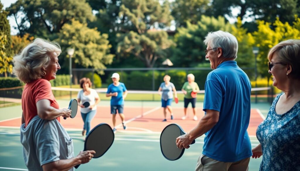 pickleball benefits for athletes over 50