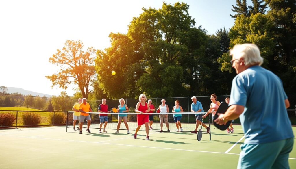 pickleball for seniors sports