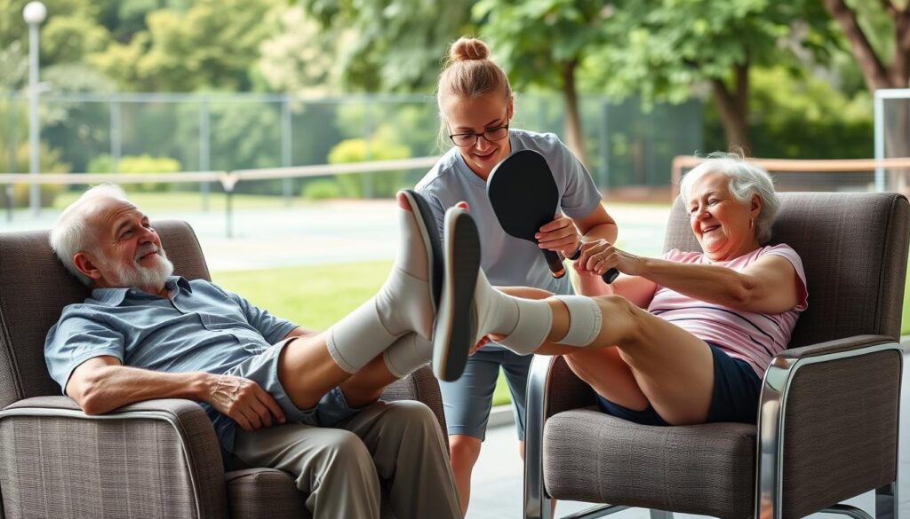 pickleball injury recovery seniors