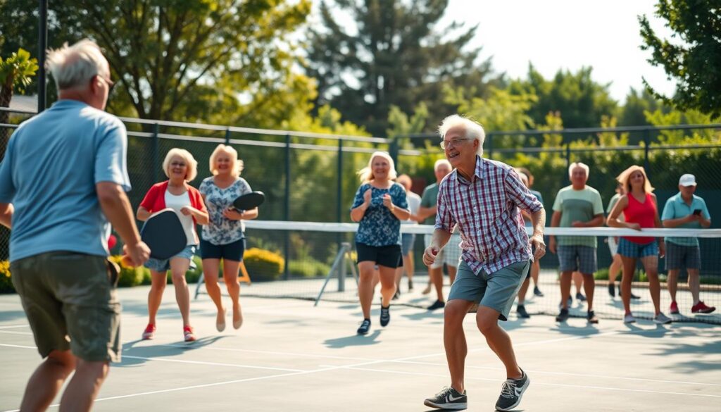 pickleball popularity among seniors