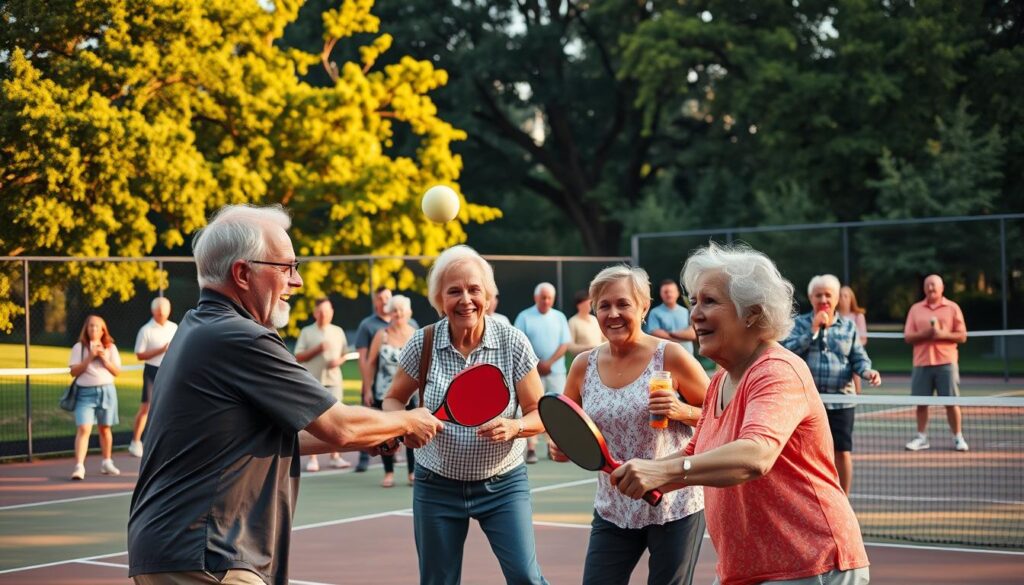 pickleball popularity among seniors