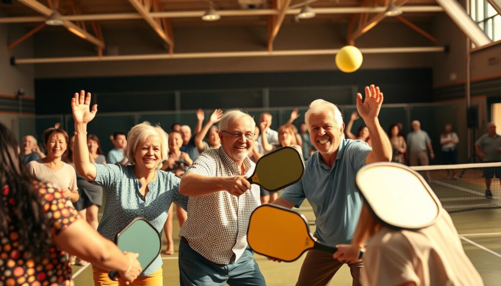 rise of pickleball among older adults