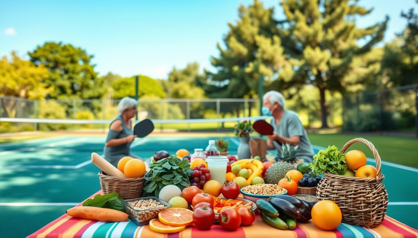 vegan injury prevention nutrition pickleball seniors