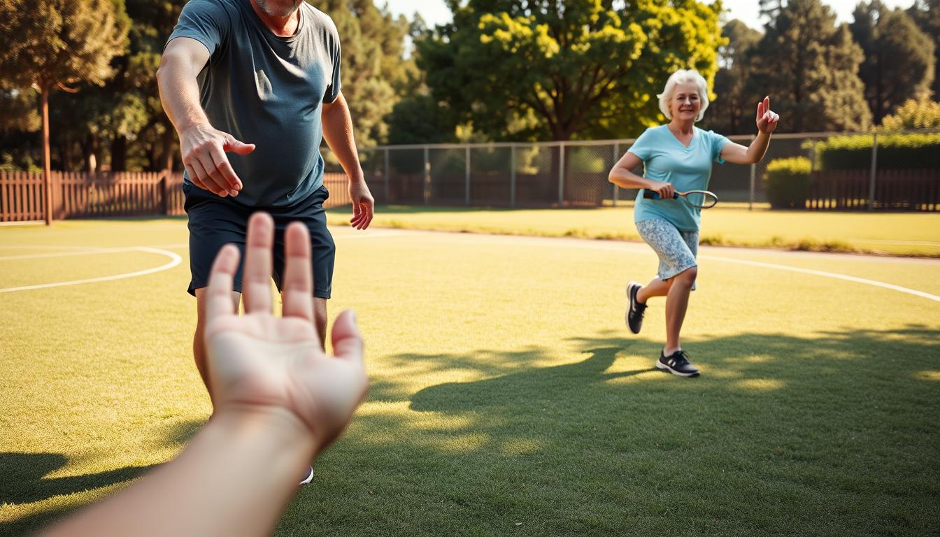 vegan joint mobility exercises pickleball seniors