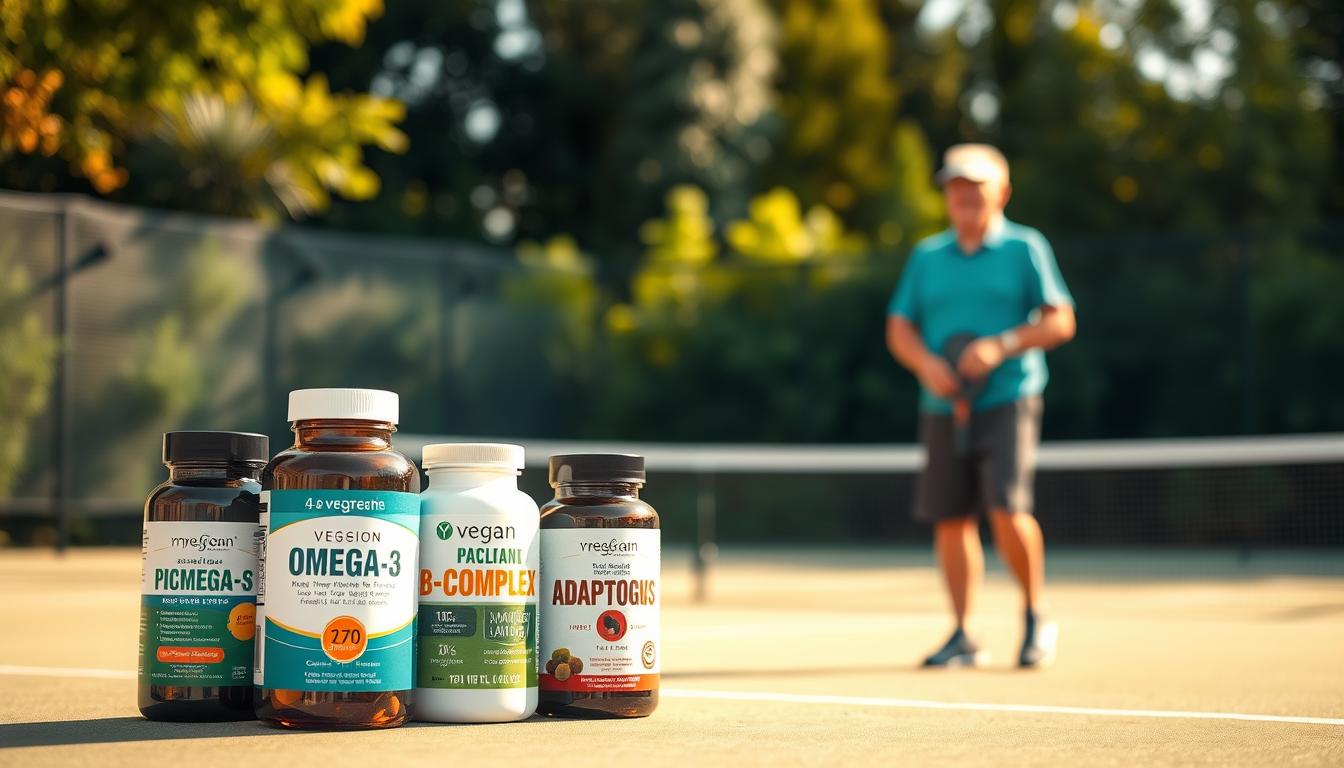 vegan mental focus supplements pickleball seniors