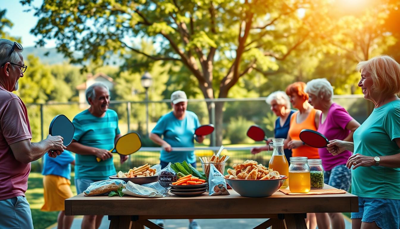 vegan motivation strategies pickleball 50+