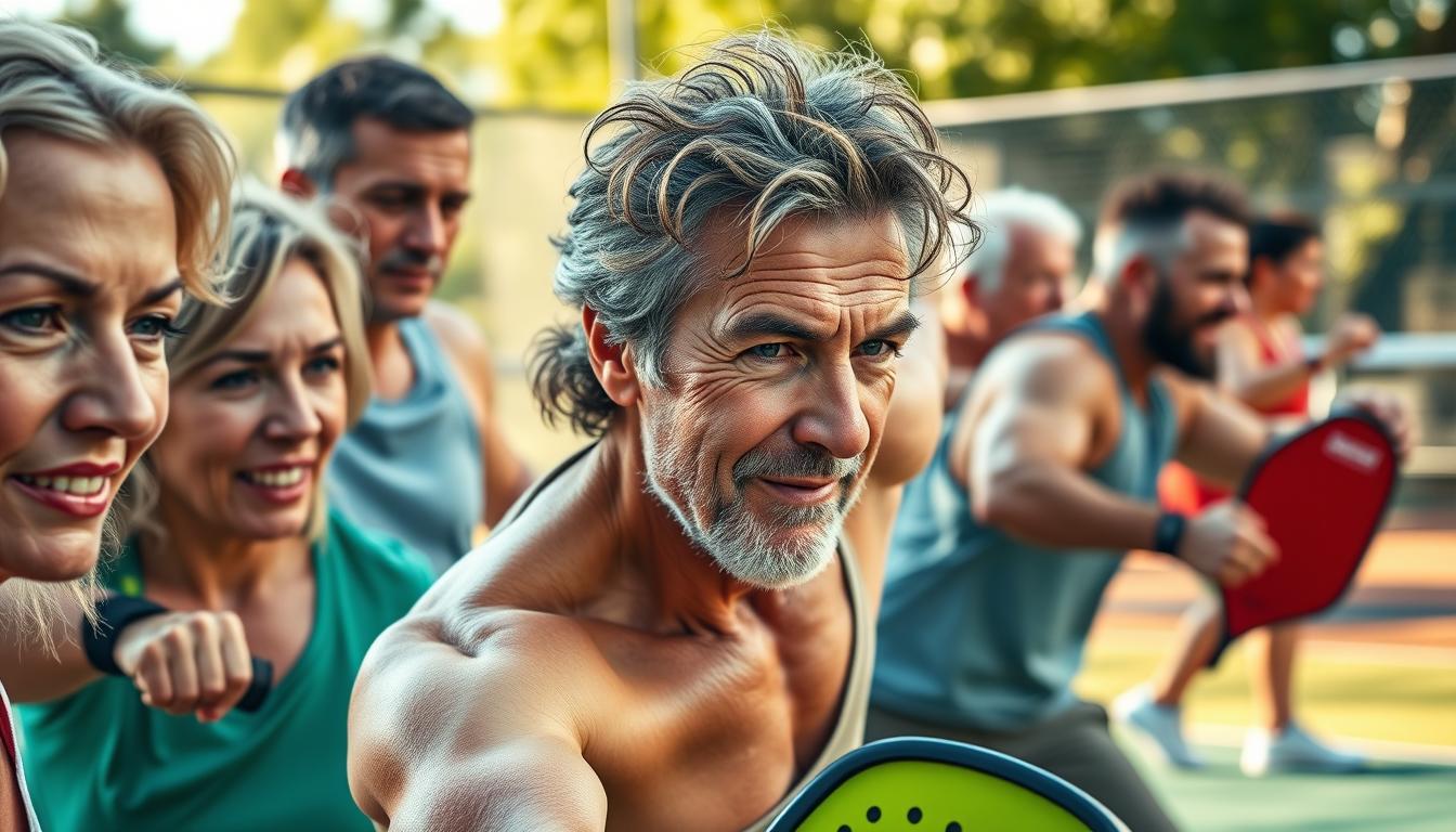 vegan muscle endurance pickleball 50+