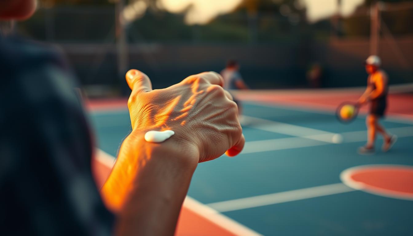vegan muscle soreness relief pickleball 50+