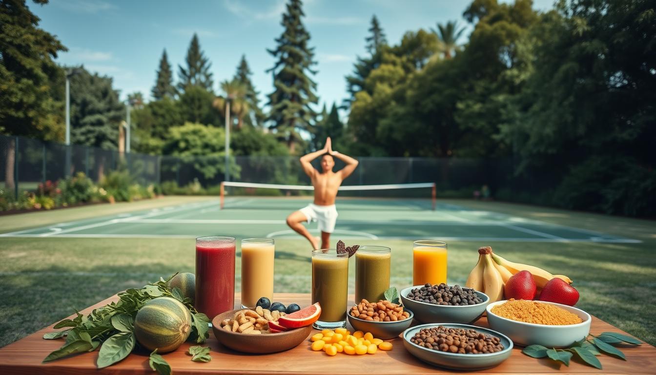vegan post-game recovery for players 50+