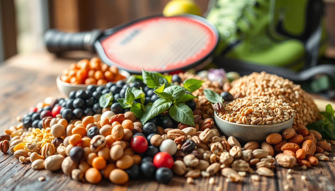 vegan protein sources variety pickleball seniors