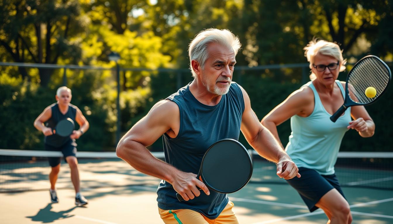 vegan workout motivation pickleball 50+