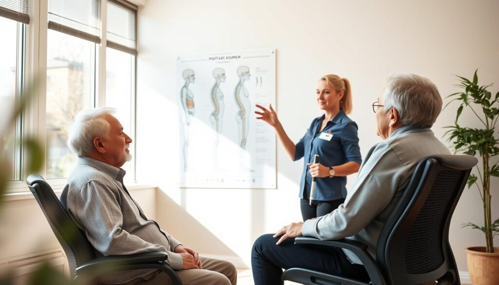 professional guidance for posture correction