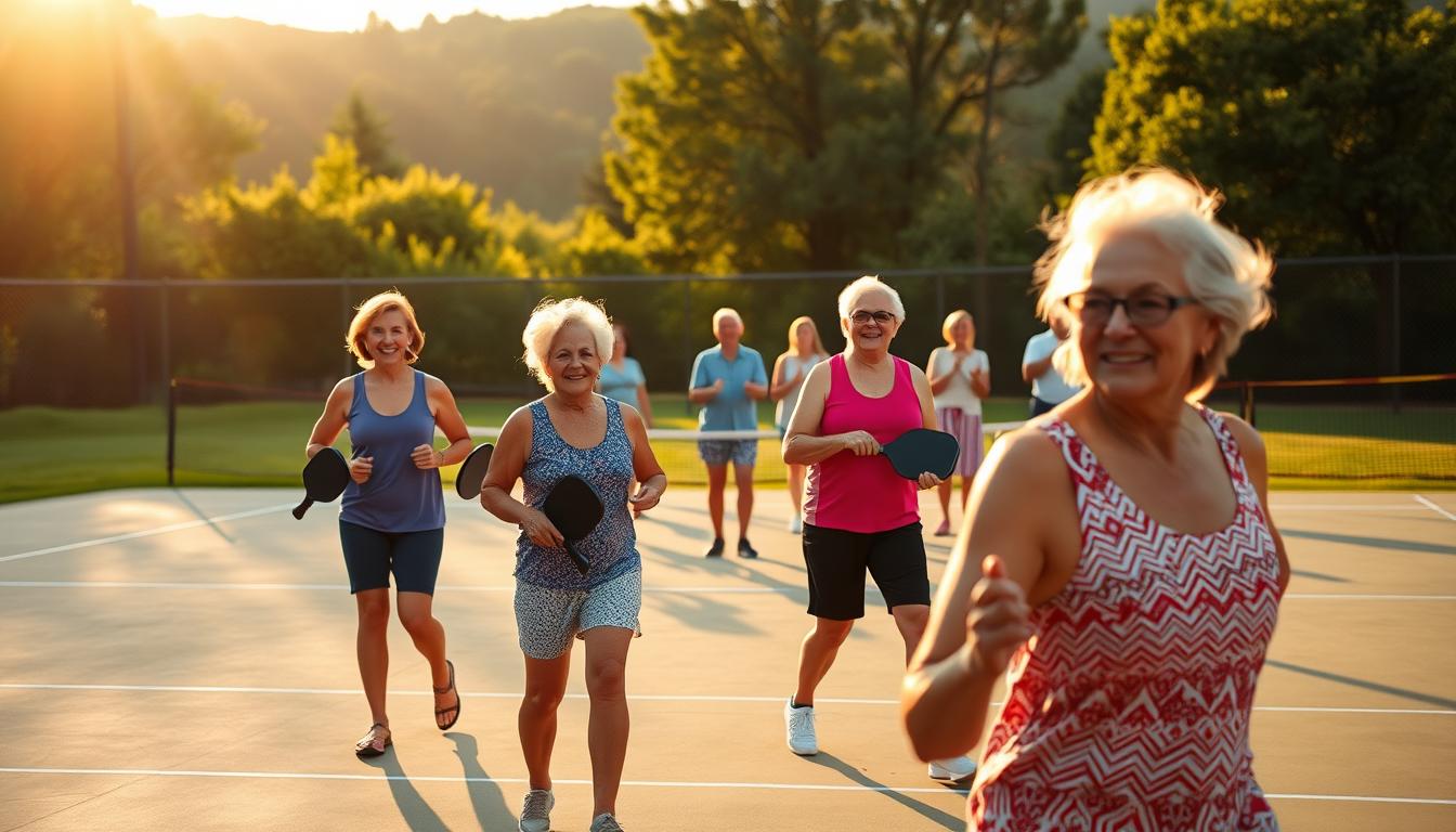 vegan mental resilience pickleball 50+