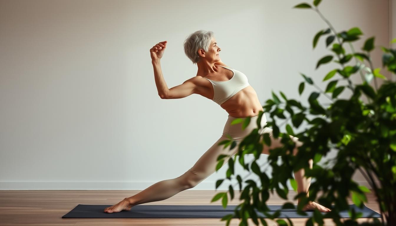 vegan stretching before match pickleball 50+
