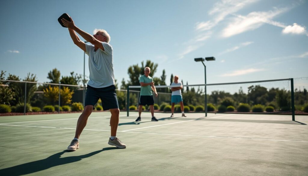 warm-up importance in pickleball