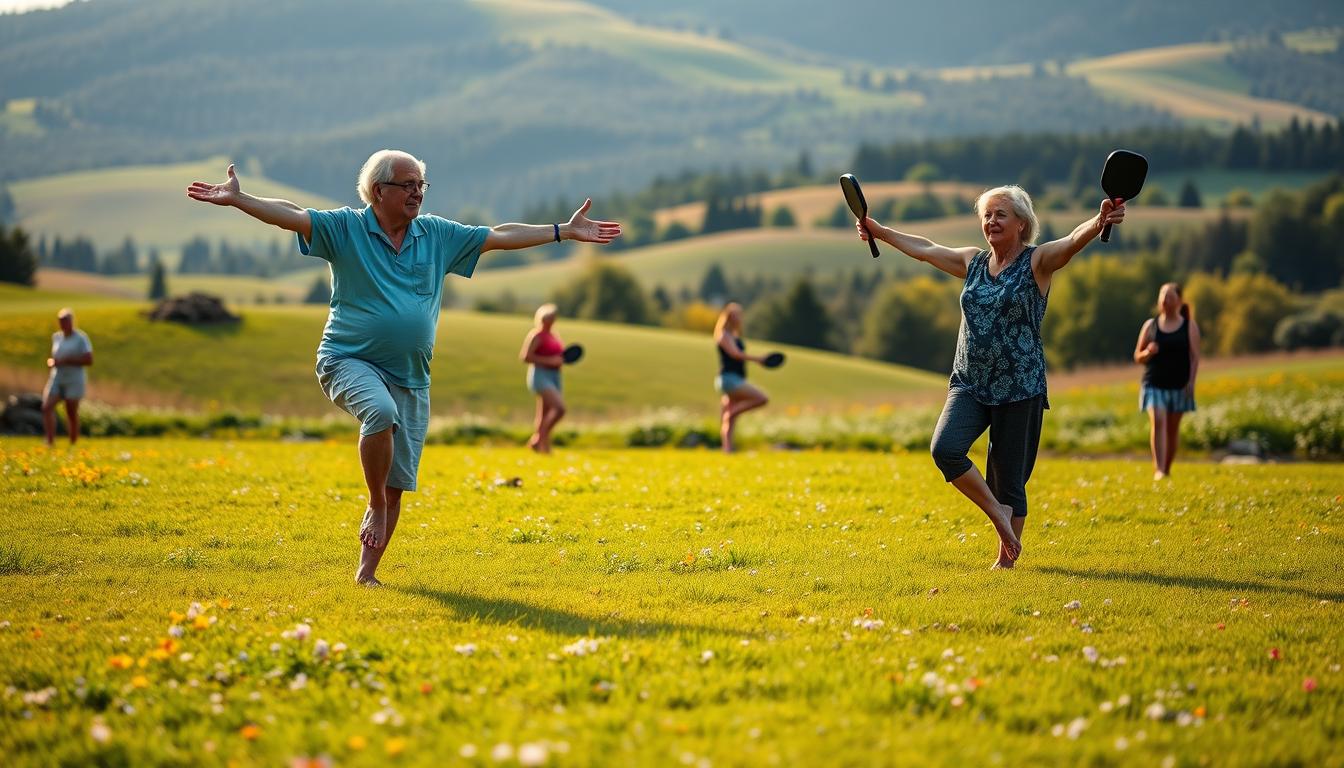 Pickleball vegan over 50 balance exercises