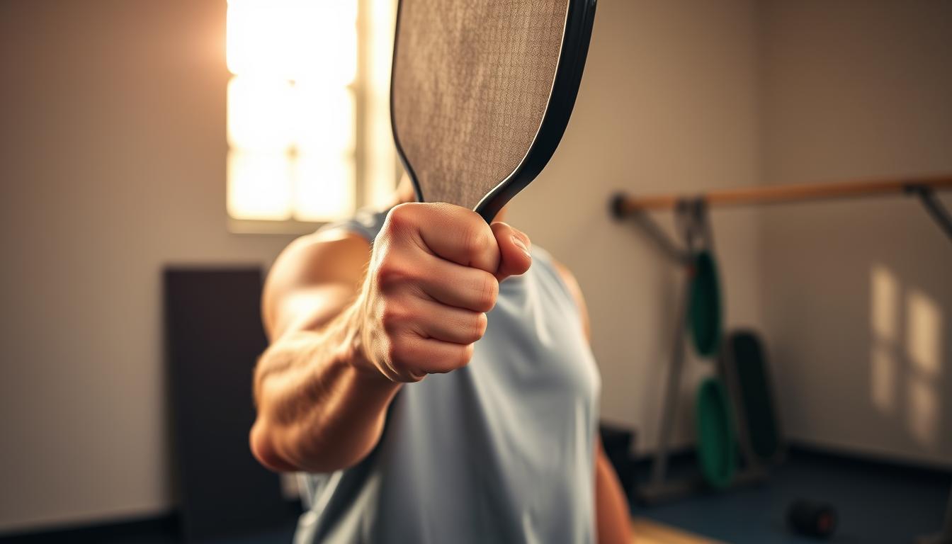Pickleball vegan over 50 grip strength training