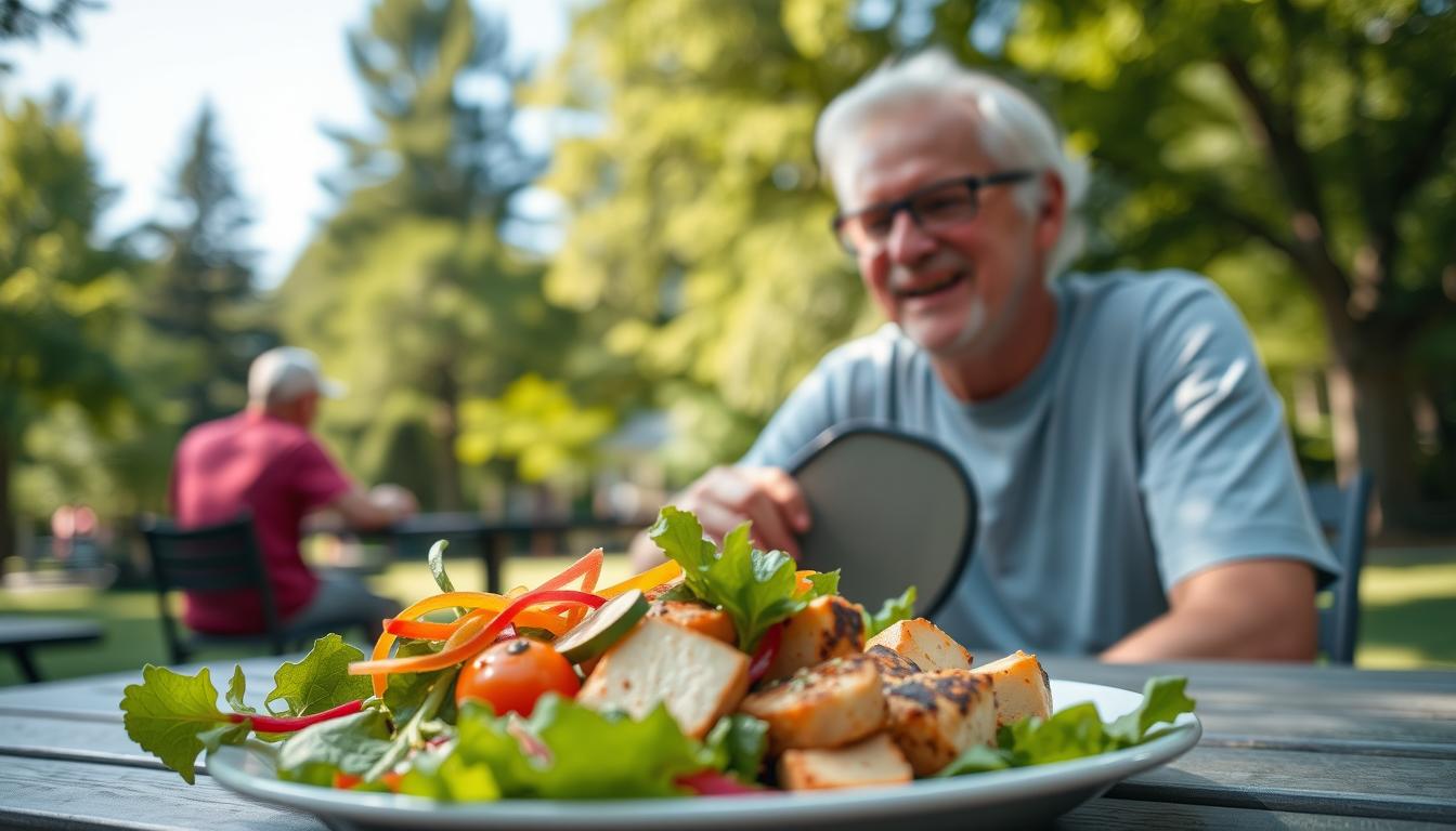 Pickleball vegan over 50 healthy joints diet