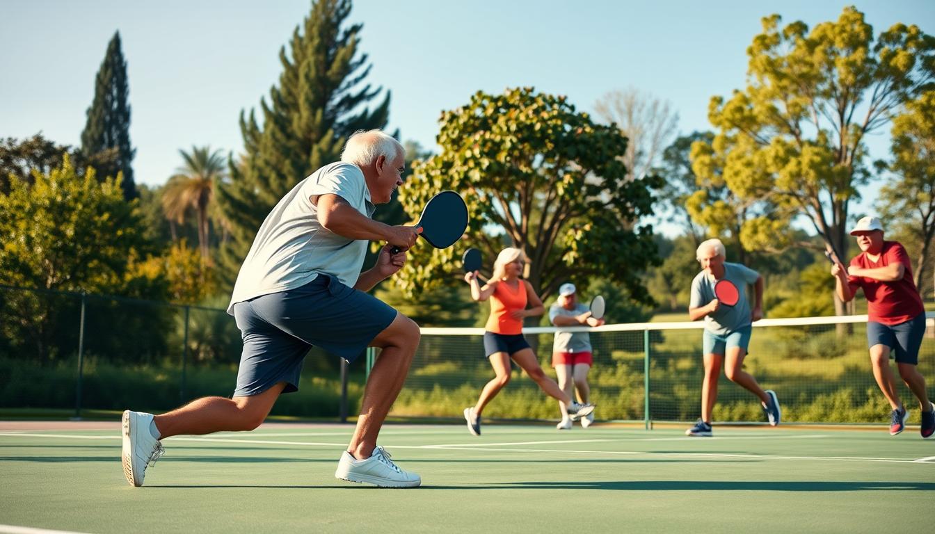 Pickleball vegan over 50 mobility exercises