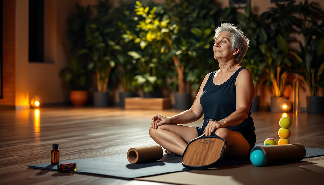 Pickleball vegan over 50 night recovery