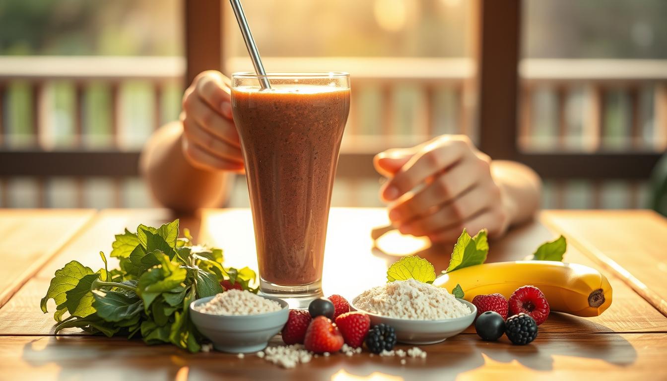 Pickleball vegan over 50 recovery smoothies