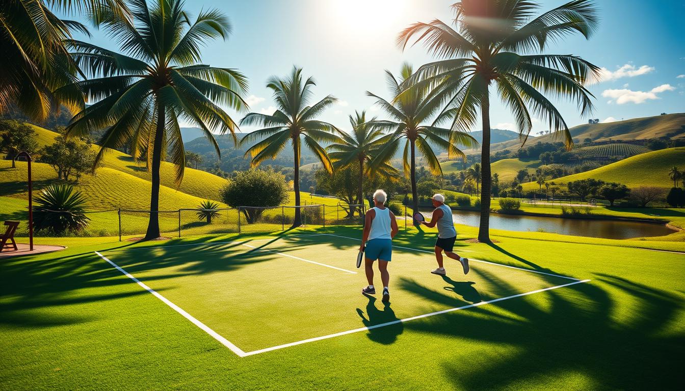Pickleball vegan over 50 sustainable travel