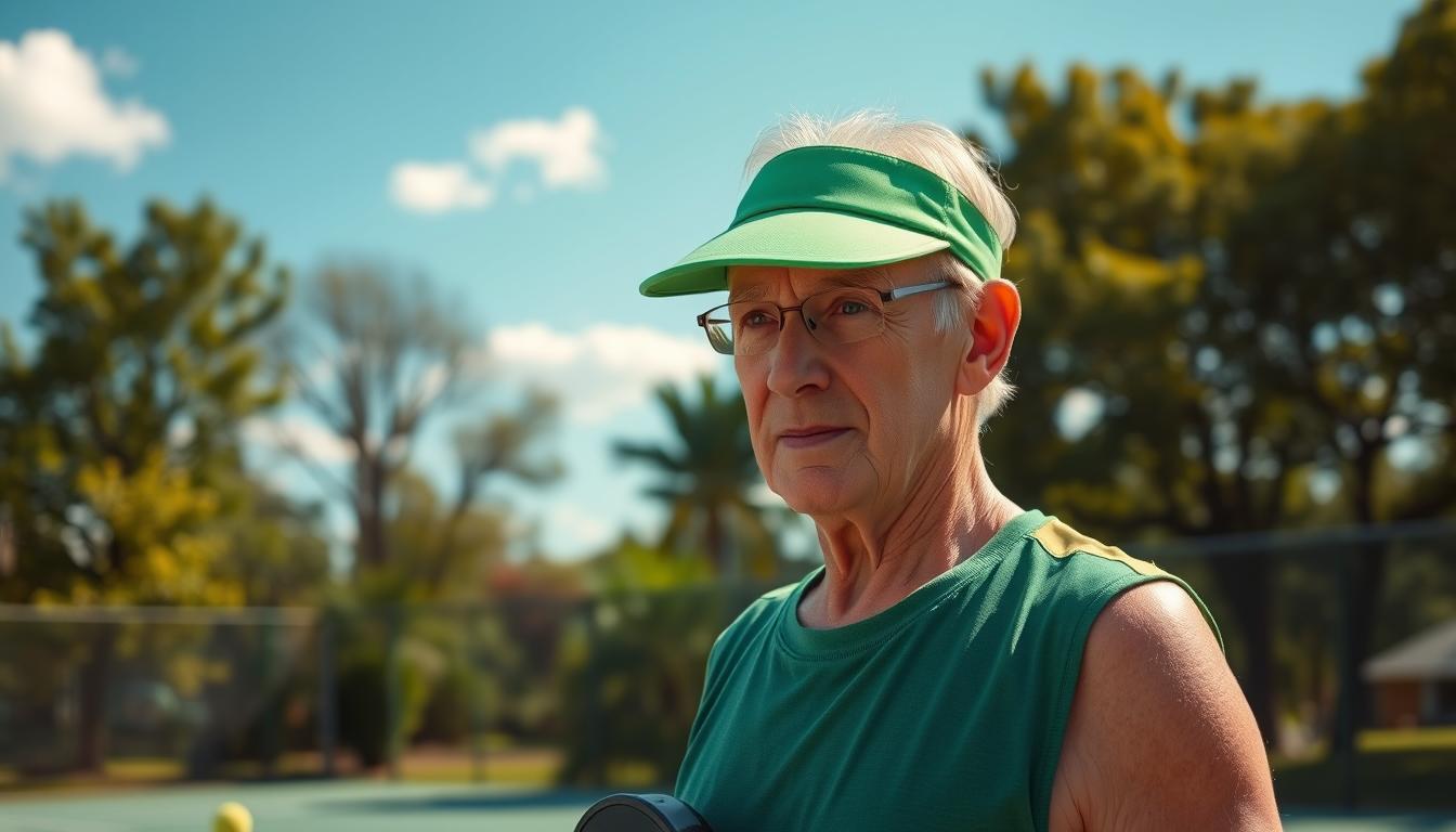 Pickleball vegan over 50 tournament mindset