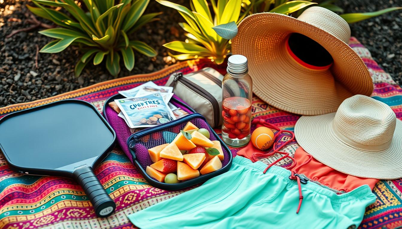 Pickleball vegan over 50 travel essentials