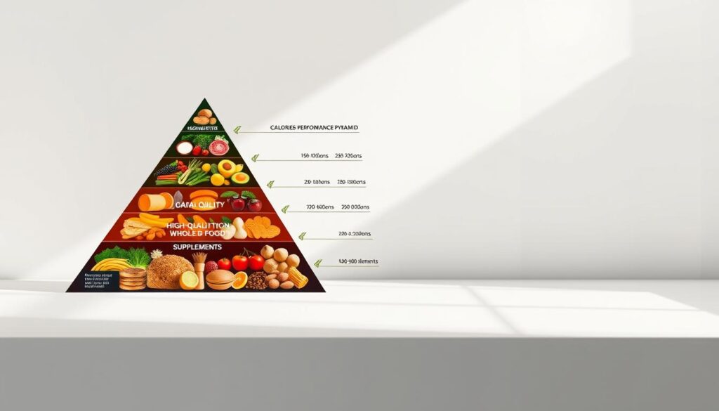 calories performance pyramid