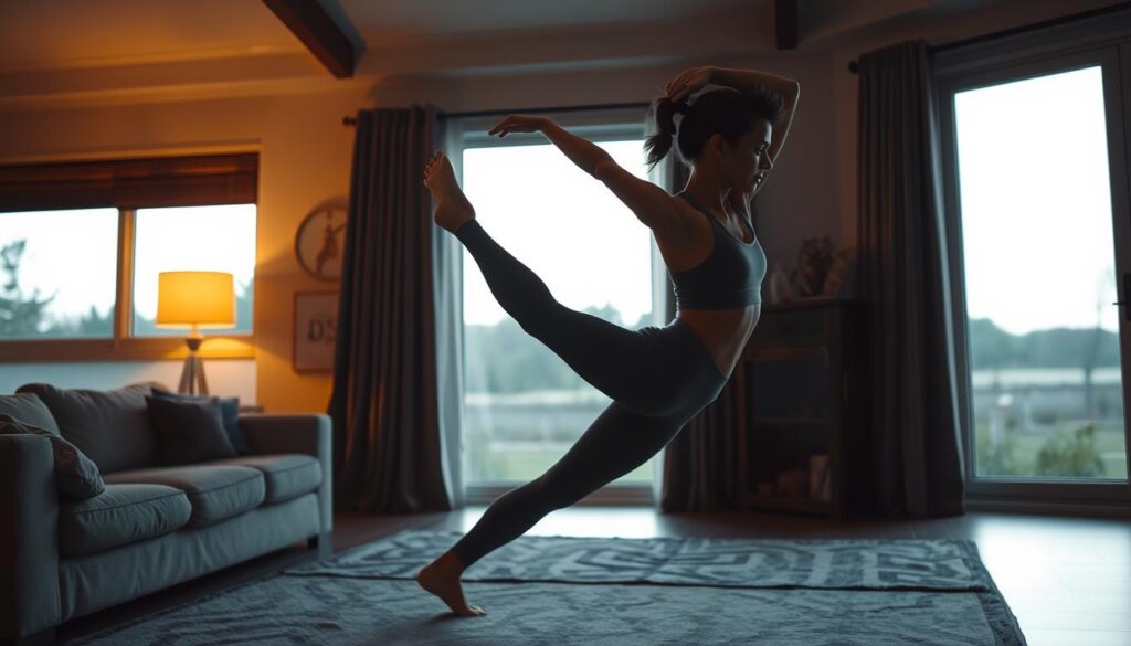 evening stretch routine