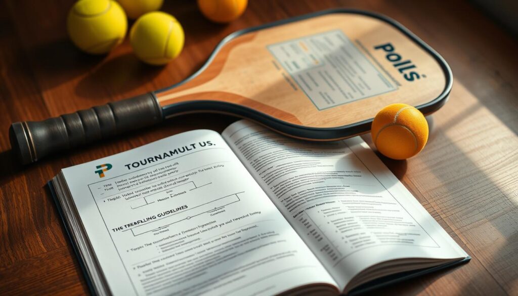 pickleball tournament rules and etiquette