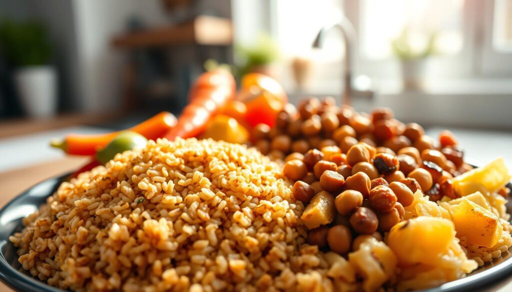 protein and carbs balance