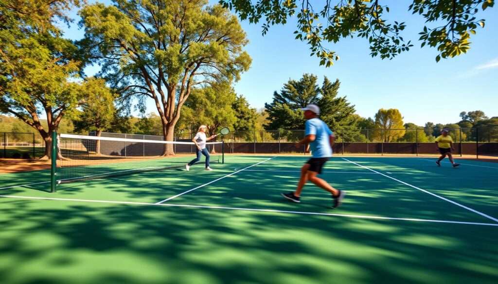 pickleball court