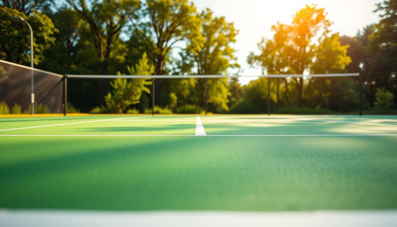pickleball vegan 50+ court surfaces