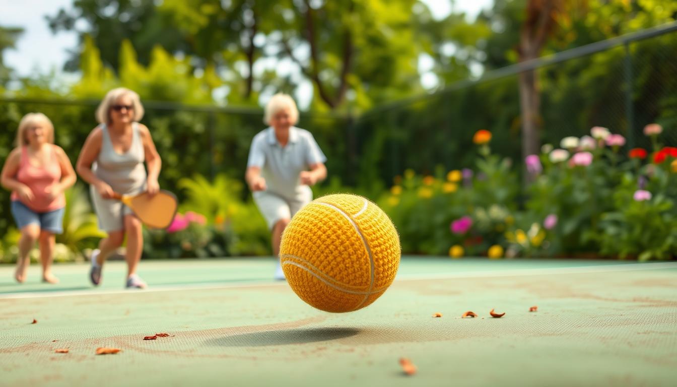 pickleball vegan seniors eco balls