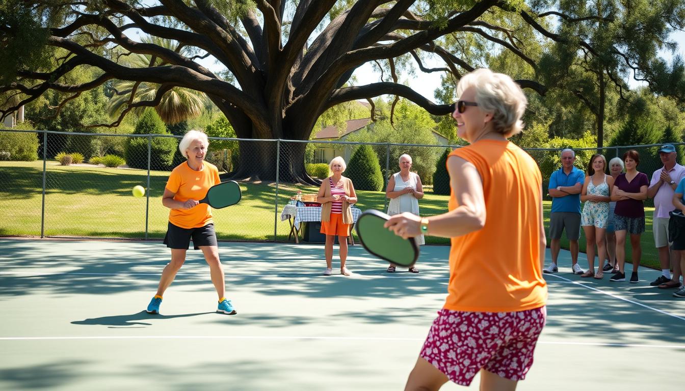 vegan pickleball 50+ motivation